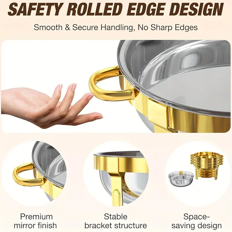 Stainless Steel Chafing Dish Buffet Set