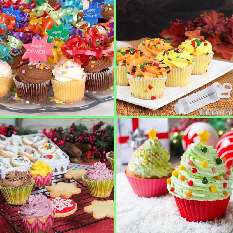 ๐ 2026 Sale โ Over 21,000 Sold! ๐งโจ Stop wrestling with messy piping bags โ this stainless steel decorating gun fills, frosts, and finishes in seconds. 18 tips, one tool, endless creativity. ๐ฐ