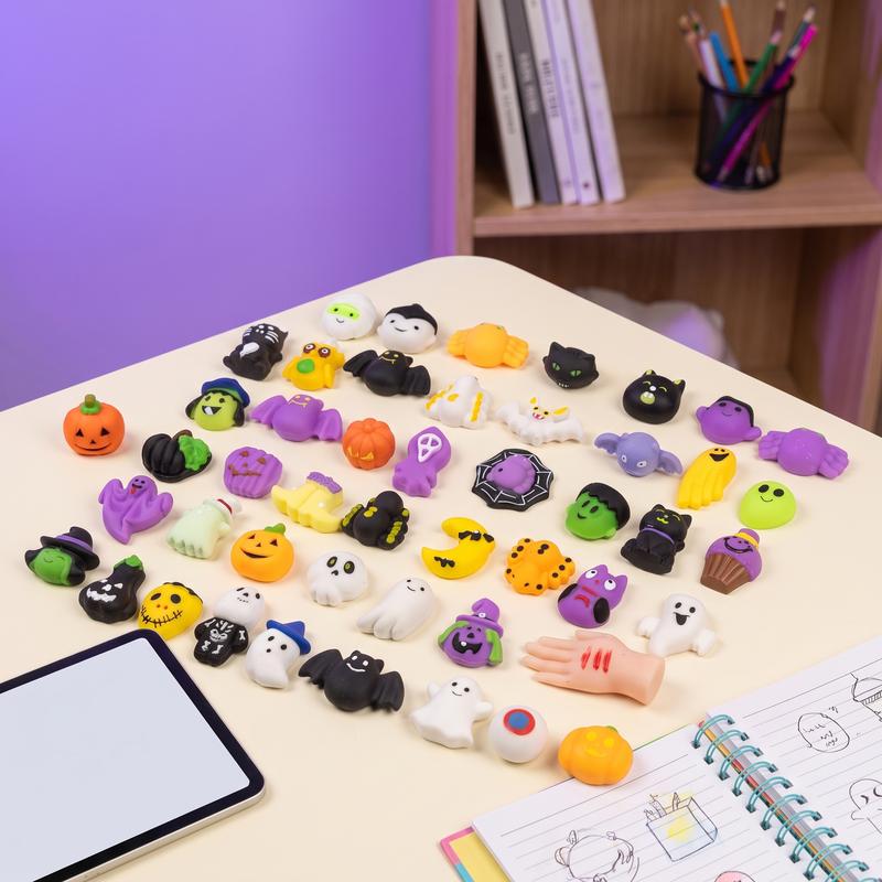 🎃 50% OFF! Halloween Squishy Toy Set Washable & Reusable🧹Party Favors & Trick-or-Treat 👻