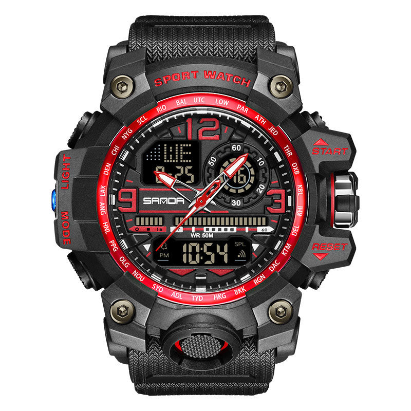 โ 50% OFF NOW! ๐ฆ Men's Multifunctional Waterproof Luminous Watch โ 50M, Shockproof & Night Vision ๐