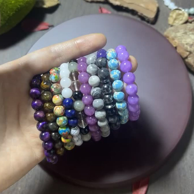 ๐ 2026 Sale โ Over 19,000 Sold! ๐ Gradient Energy Beads โ Earth's Calm, Wrapped Around Your Wrist! โจ