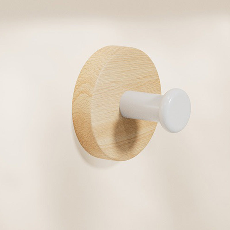 📢📢50% OFF !! ⏰Waterproof Wooden Coat Hook - No Drilling