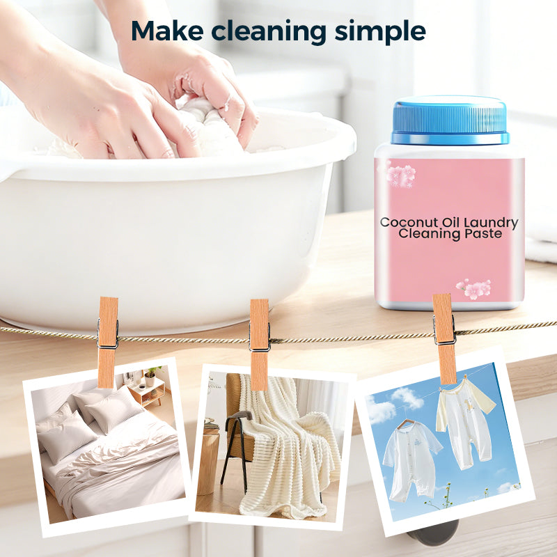 🔥 Hot Sale 🔥Coconut Oil Laundry Cleaning Paste