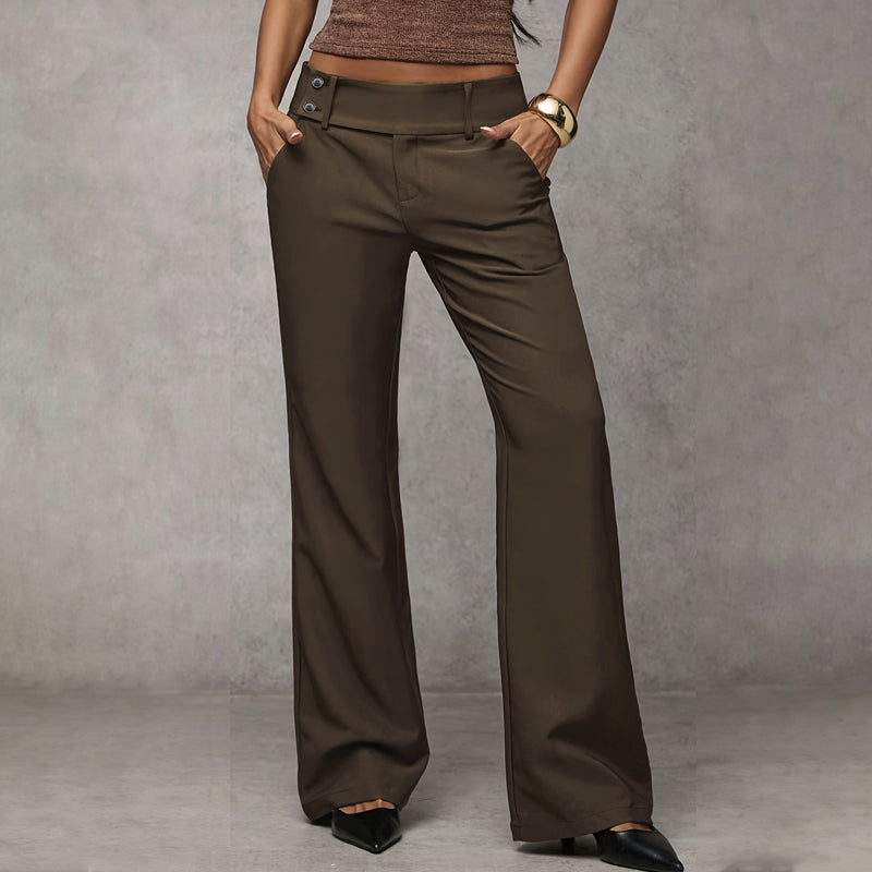 🔥2026 New Arrival & Hot Sale & 50% Off🔥Women's Elegant Flared Suit Pants