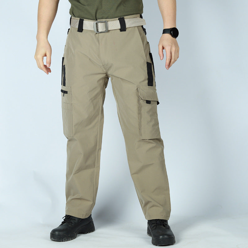 🏆Last Day Promotion:ONLY £25.99!!🔥Men’s 4-Season Outdoor Work Cargo Pants – Waterproof, Abrasion-Resistant & Travel-Ready