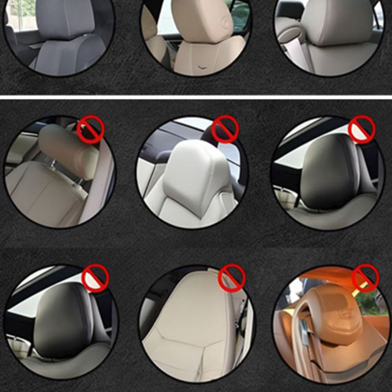 🔥🔥50K+ SOLD👁️Red Eye Car Headrest Cover – Creepy Design & Soft 😈👁️🗨️
