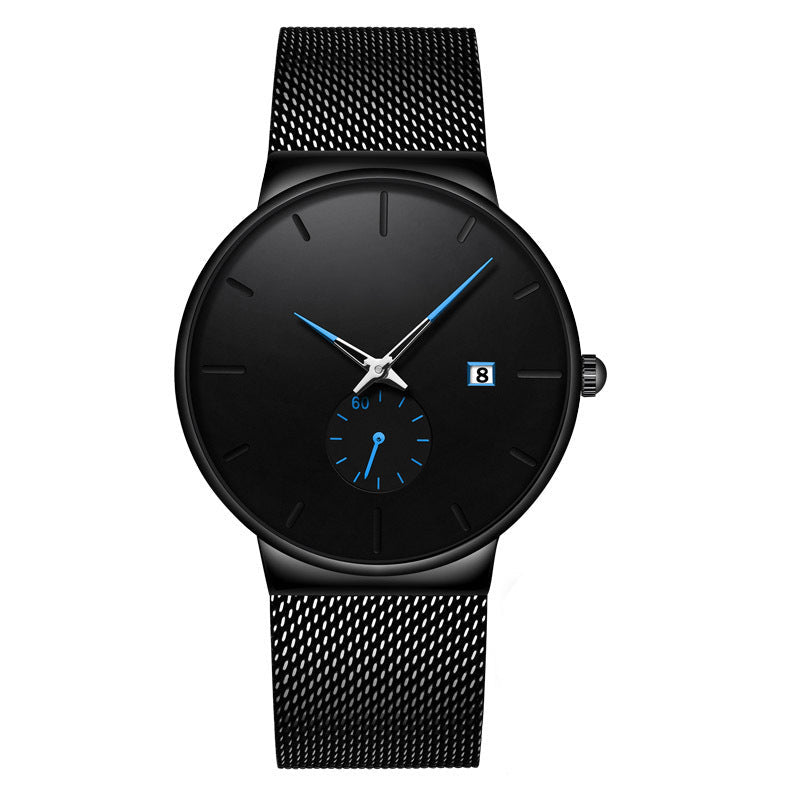 🔥2026 New Upgrade & Hot Sale🔥50% Off ✨ Men's Minimalist Quartz Watch – Waterproof, Stainless Steel Mesh ✨