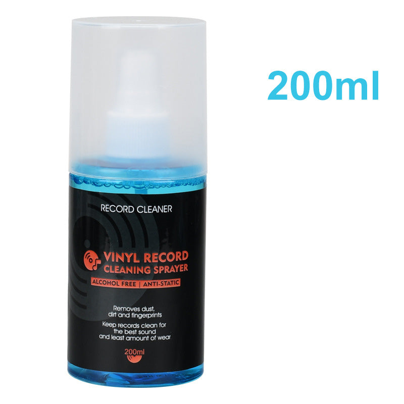 🎵 50% OFF! 💥 Anti-Static Vinyl Record Cleaning Spray – Dust Removal, Alcohol-Free, Easy Mist ✨