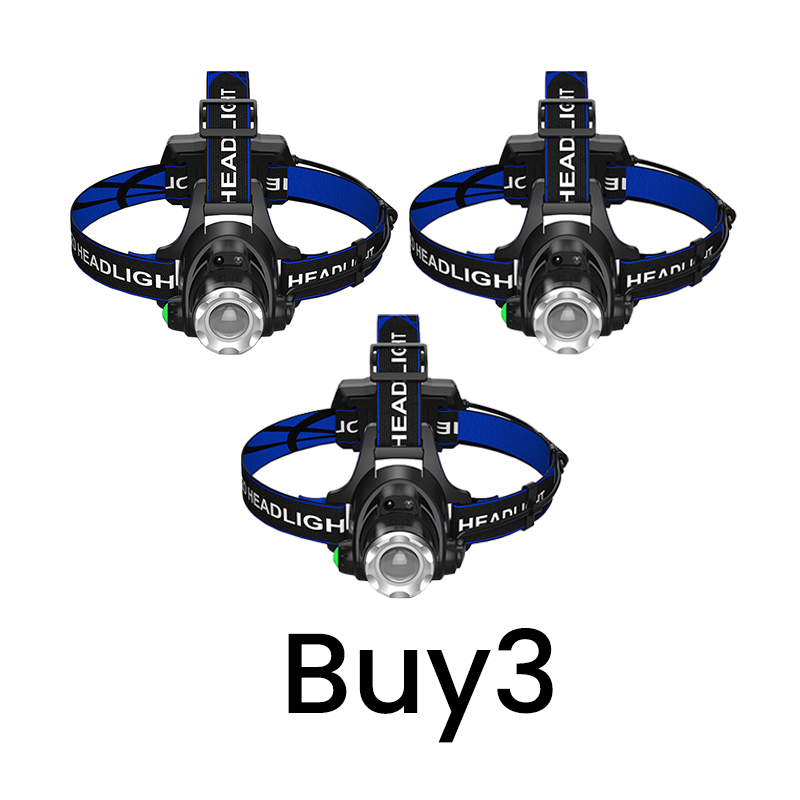 📢📢50% off!Rechargeable Zoomable Headlamp with Motion Sensor