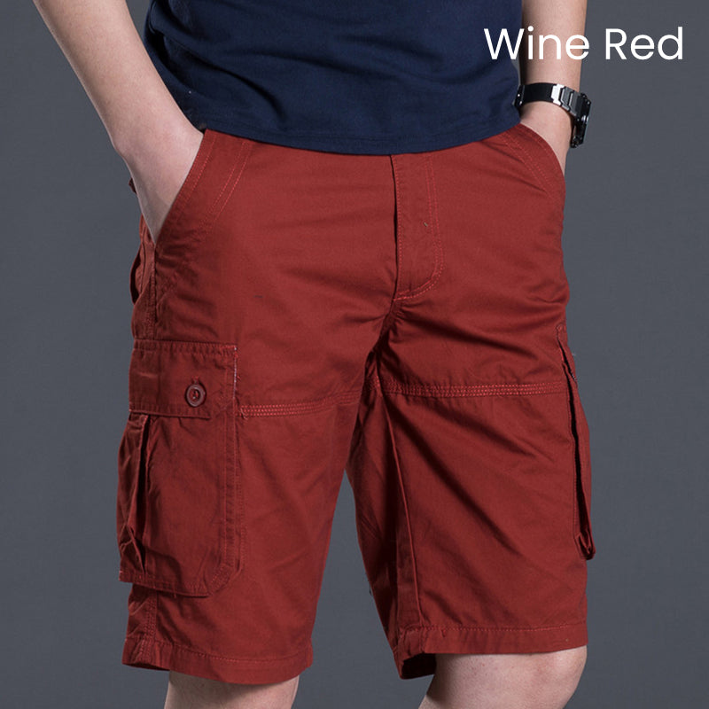 โฐ๐ฐ 50% OFF โ Men's Cargo Shorts with Multi Pockets | 6 Deep Pockets + Relaxed Fit | Perfect for Work & Weekend ๐๐ง