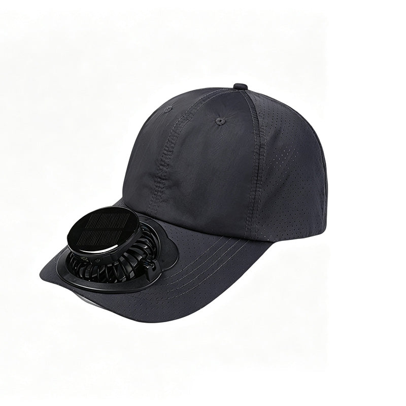 📢📢50% OFF !! ⏰Outdoor Breathable Baseball Cap with 3-Speed Fan Solar