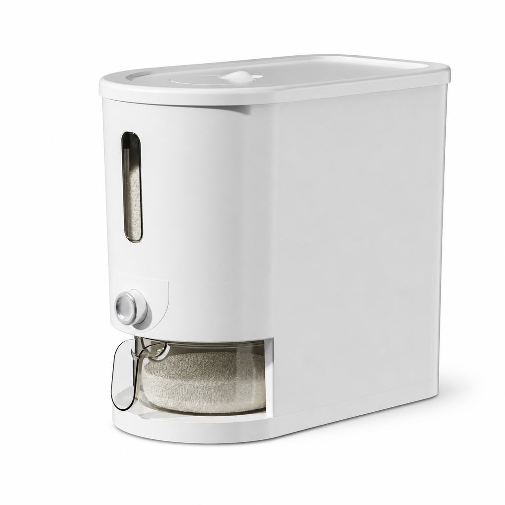 📢📢 50% OFF🍚Slim Rice Storage Container – Airtight, Moisture-Proof & Insect-Resistant Bin for Rice and Flour