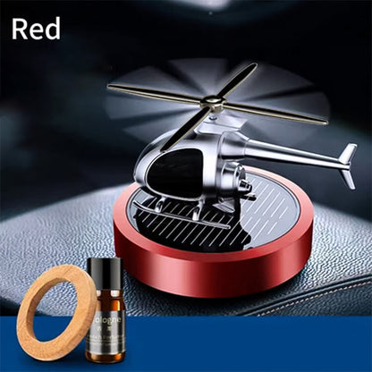 🚁 50% OFF NOW! ⚡ Metal Solar Helicopter Air Freshener – Solar powered rotation & stylish decor – Fresh scent diffuser, perfect for car dashboard or desk – eco-friendly and fun 🌿