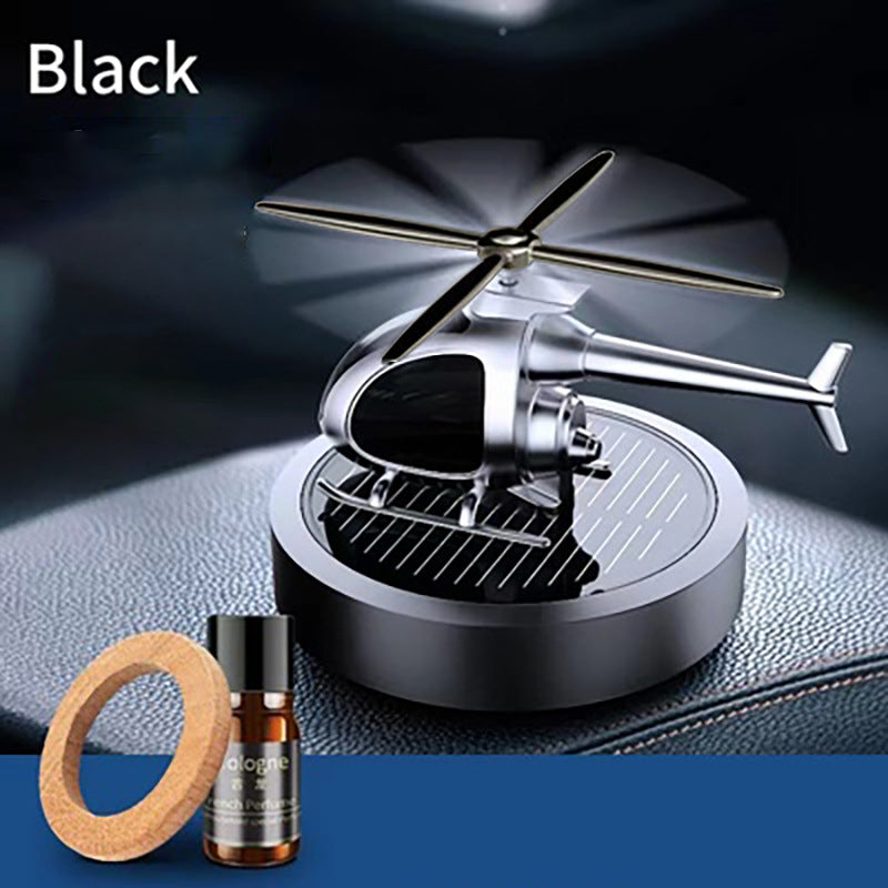 🚁 50% OFF NOW! ⚡ Metal Solar Helicopter Air Freshener – Solar powered rotation & stylish decor – Fresh scent diffuser, perfect for car dashboard or desk – eco-friendly and fun 🌿