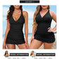 🩱2026 New Type 50% OFF👙Deep V Cross-Back Ruched One-Piece Swimsuit