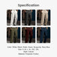🥳Men's Casual Wide-Leg Pants – Breezy pleated front, easy pull-on style👖