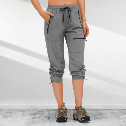 📢📢50% OFF !! ⏰Women's Hiking 5 Zipper Pockets Quick Drying Pants