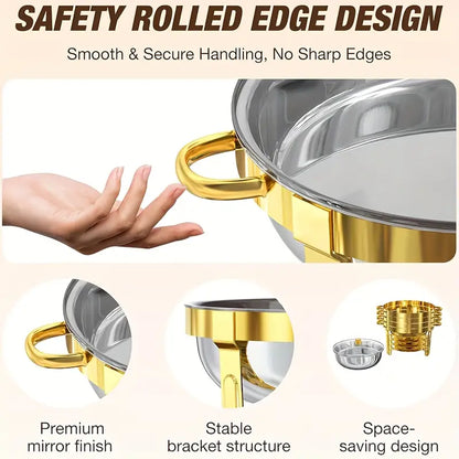 Stainless Steel Chafing Dish Buffet Set