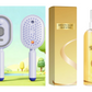 💖ProGlide™🇬🇧 Scalp Massager Comb 💆‍♀️ – Self-Cleaning 🧼, Tangle-Free ✂️ & Frizz-Control Hair Brush with Soothing Mist Spray 💨✨ | Perfect for Dry, Brittle Hair 💧🌟
