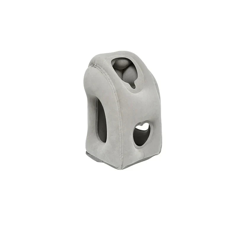 🔥50% OFF🌬️✈️😴 Portable, inflatable, ergonomic travel pillow: Enjoy a comfortable sleep anytime, anywhere 🧳💤