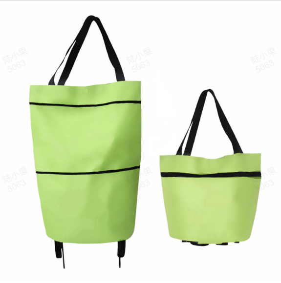 💥 Last Day! Special Sale 🛒 Foldable Grocery Cart Bag – The Rolling Shopping Bag That Saves Your Back
