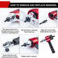 🔥M3-M8 Electric Rivet Gun Adapter Kit – Power Drill Attachment for Blind Rivets