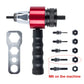 🔥M3-M8 Electric Rivet Gun Adapter Kit – Power Drill Attachment for Blind Rivets