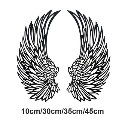 📢📢50% OFF🌟🌟Angel Wings Wall Art In Metal With LED Lights