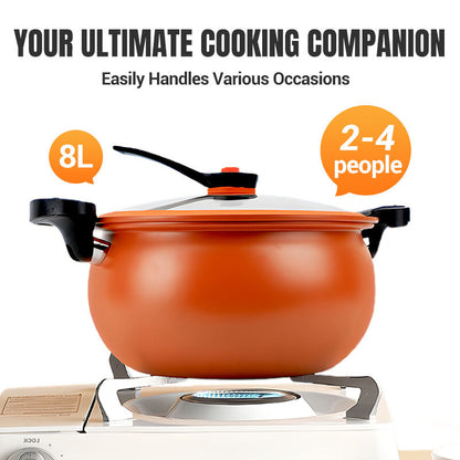 🔥While Supplies Last 40% OFF! 🏆Multifunctional Large Capacity Non-stick Pressure Cooker