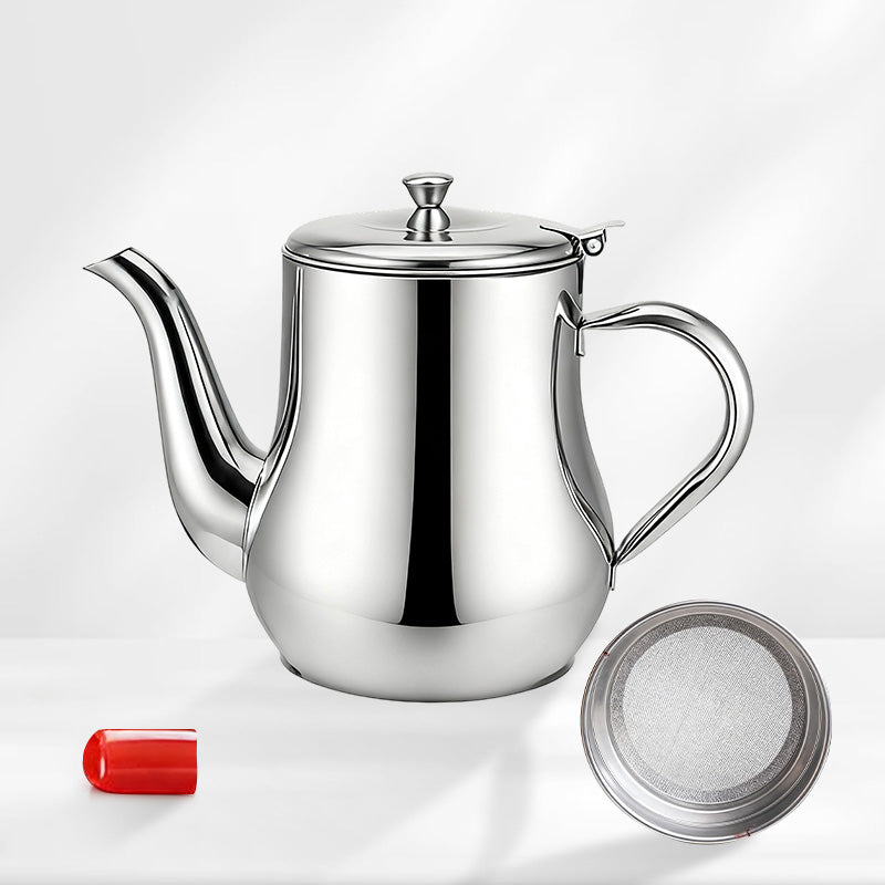 🍳50% OFF – Stainless Steel Oil Filter Pot – Strain, Store & Pour! | Reusable Filter + Durable Build | Keep Your Cooking Oil Clean & Fresh 🧈✨