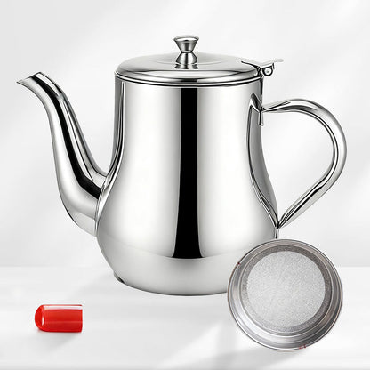 🍳50% OFF – Stainless Steel Oil Filter Pot – Strain, Store & Pour! | Reusable Filter + Durable Build | Keep Your Cooking Oil Clean & Fresh 🧈✨
