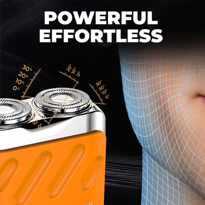 🥳2026 HOT SALE🥳💞50K+ SOLD!🌊🌀 50% OFF! Rotary Electric Shaver – 360° precise shaving, quiet & smooth. IPX7 waterproof, easy rinse. Compact design, gentle on sensitive skin. A daily essential. 🪒🕊️