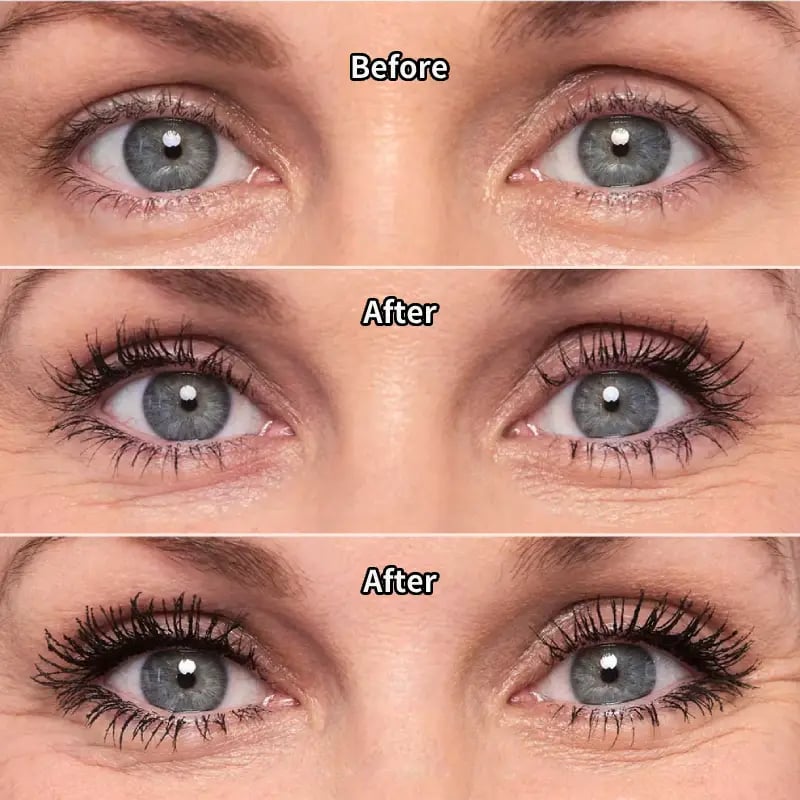 🥳BUY 1 GET 1 FREE:￡8.99!!💞50K+ SOLD!👁️✨ All-Day Beautiful Lashes, Smudge-Proof! Waterproof Fiber Mascara for Natural Volume. 💖💃