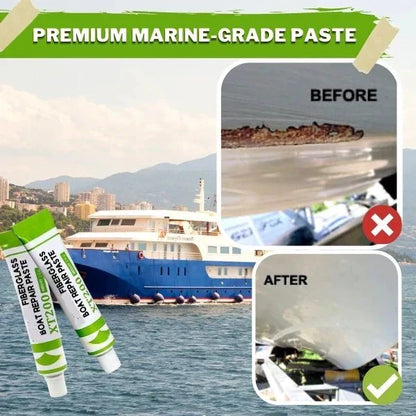 50% OFF! 🚤Fiberglass Boat Repair Paste – Instant Gelcoat Fix, Marine Grade, Easy Apply ✨