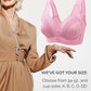 Front Button Breathable Skin-Friendly Cotton Bra