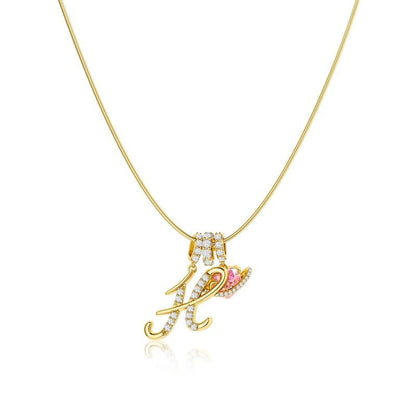 💖Last Day 50% OFF✨3-Layering Initial A-Z Letter Pendant Necklaces🎀