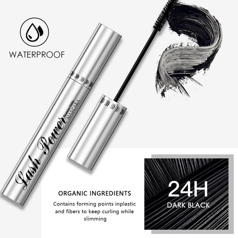 🧴💦 4D Waterproof Mascara – Silky Lengthening Formula | Sweat, Tears & Rain Resistant ☔😭✅
