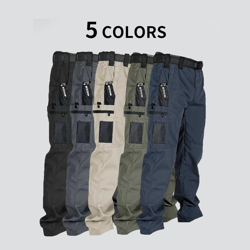 🏆Last Day Promotion：ONLY ￡25.99!!🔥Men’s 4-Season Outdoor Work Cargo Pants – Waterproof, Abrasion-Resistant & Travel-Ready