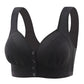 Front Button Breathable Skin-Friendly Cotton Bra
