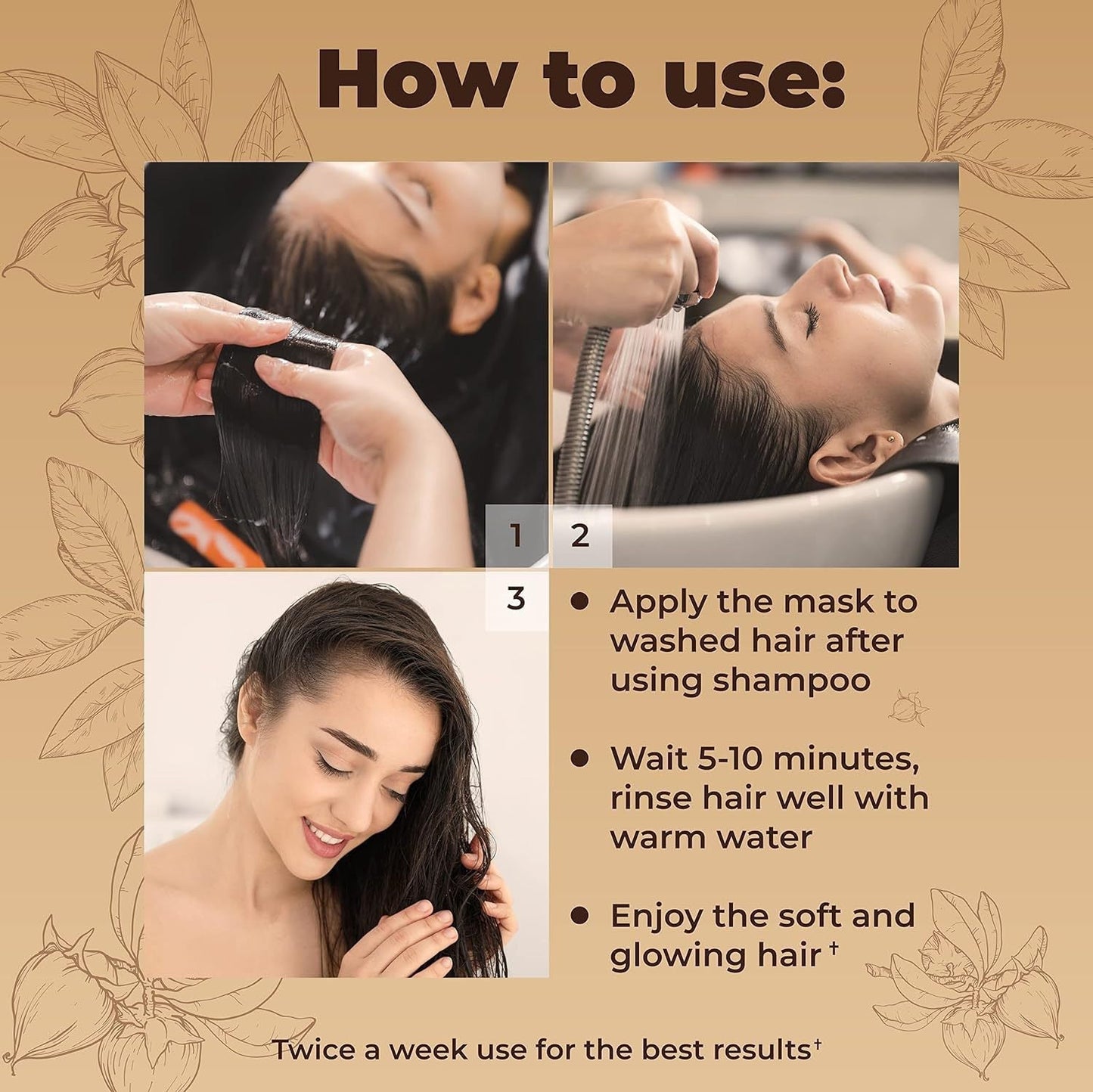 📢BUY 2 GET 1 FREE🔥Luxurious Hair Mask with Deep Conditioning