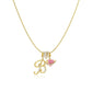 💖Last Day 50% OFF✨3-Layering Initial A-Z Letter Pendant Necklaces🎀