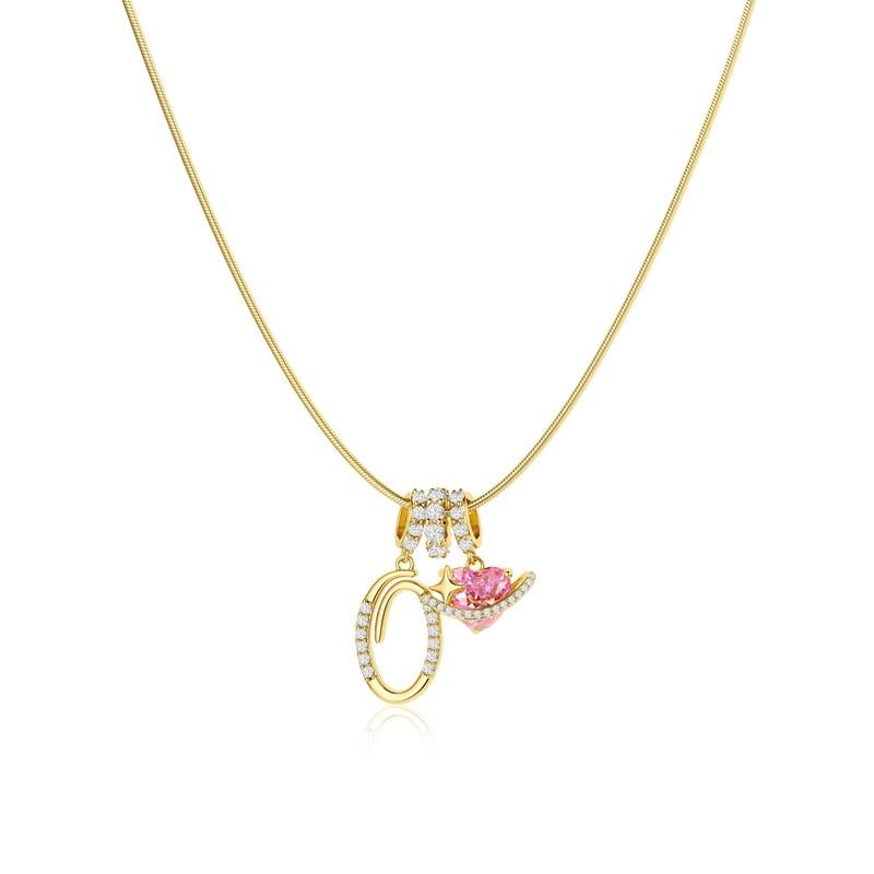 💖Last Day 50% OFF✨3-Layering Initial A-Z Letter Pendant Necklaces🎀