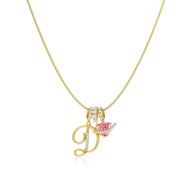 💖Last Day 50% OFF✨3-Layering Initial A-Z Letter Pendant Necklaces🎀