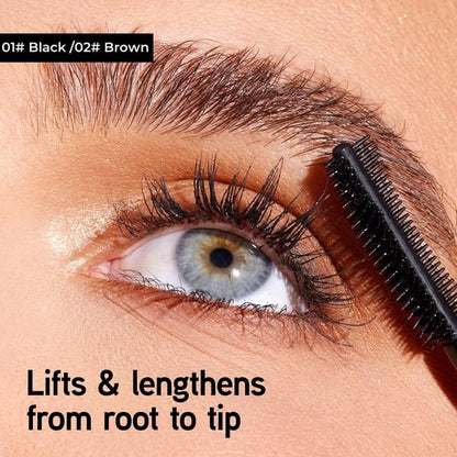 🥳BUY 1 GET 1 FREE:￡8.99!!💞50K+ SOLD!👁️✨ All-Day Beautiful Lashes, Smudge-Proof! Waterproof Fiber Mascara for Natural Volume. 💖💃
