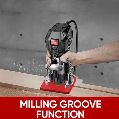 🔧50% OFF! ✨ 3-in-1 Router Milling Groove Bracket – Adjustable, Inch/cm Scales, Modular Design 🛠️