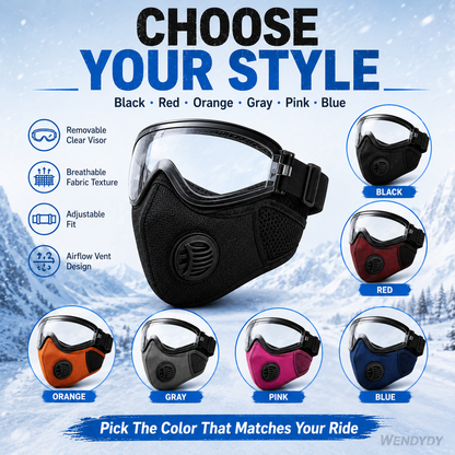 ⏳50% off ⏰Windproof Anti-UV Motorcycle Mask & Goggles