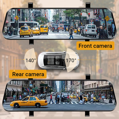 🔥 LIMITED-TIME 50% OFF! 📹 10" HD Multi-Function Touch Screen Car Recorder – Dual Lens, GPS, Loop Recording 🗺️