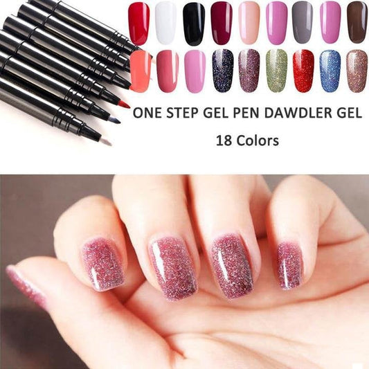📢📢50% off！🎨One Step Nail Gel Pen💅