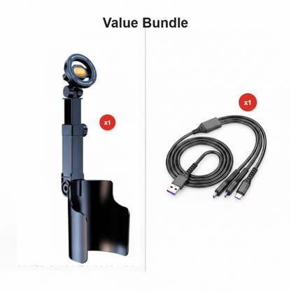 ⚠️Car Cup Holder Phone Mount – 360° Adjustable, Strong N52 Magnet, One-Hand Operation, Fits All Phones, Stable Magnetic & Clamp Models for Safe Driving