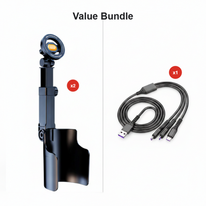 ⚠️Car Cup Holder Phone Mount – 360° Adjustable, Strong N52 Magnet, One-Hand Operation, Fits All Phones, Stable Magnetic & Clamp Models for Safe Driving